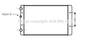 Теплообменник AVA QUALITY COOLING VWA2027