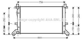 Теплообменник AVA QUALITY COOLING VWA2155