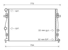 Теплообменник AVA QUALITY COOLING VWA2343