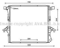 Теплообменник AVA QUALITY COOLING VWA2363