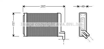 Теплообменник AVA QUALITY COOLING VWA6067