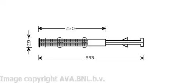 Осушитель AVA QUALITY COOLING VWD237