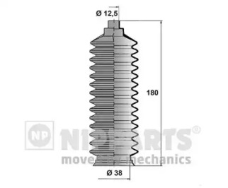 Комплект пыльника NIPPARTS J2841008