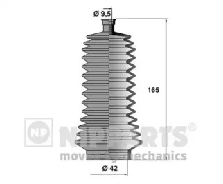 Комплект пыльника NIPPARTS J2841012