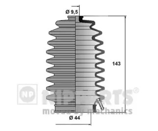 Комплект пыльника NIPPARTS J2844002