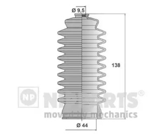 Комплект пыльника NIPPARTS J2852001