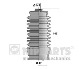 Комплект пыльника NIPPARTS J2852002