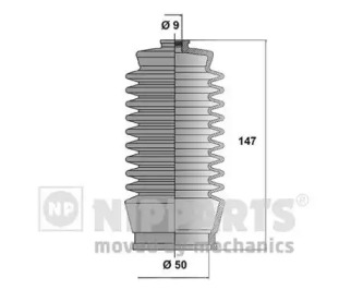 Комплект пыльника NIPPARTS J2852003