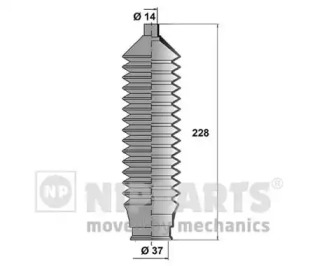 Комплект пыльника NIPPARTS N2843014