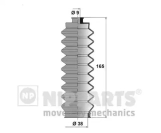 Комплект пыльника NIPPARTS N2844015