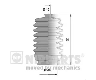 Комплект пыльника NIPPARTS N2846013