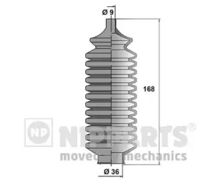 Комплект пыльника NIPPARTS N2855002