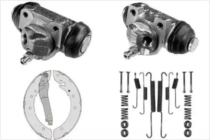 Комплект тормозов MGA K562630