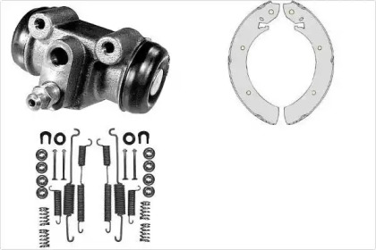 Комплект тормозов MGA K570679