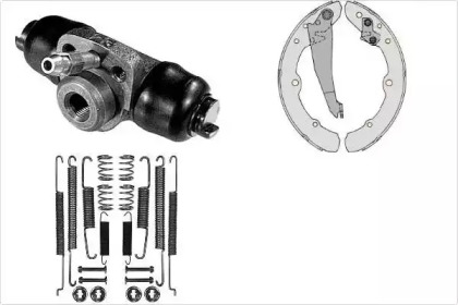 Комплект тормозов MGA K591550