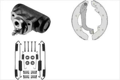 Комплект тормозов MGA K622756