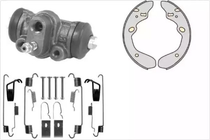 Комплект тормозов MGA K741842