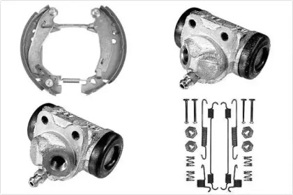 Комплект тормозов MGA PM607609