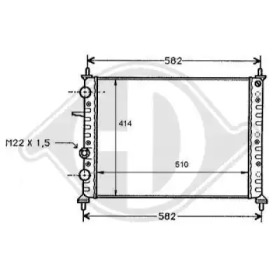 Теплообменник DIEDERICHS 8109179