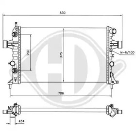 Теплообменник DIEDERICHS 8180500