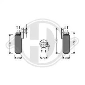 Осушитель DIEDERICHS 8182403