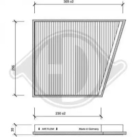 Фильтр DIEDERICHS DCI0119