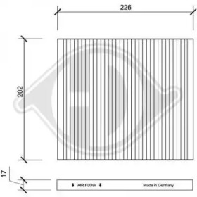 Фильтр DIEDERICHS DCI0134