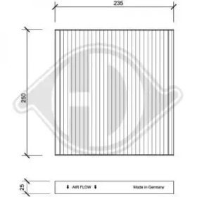 Фильтр DIEDERICHS DCI0148