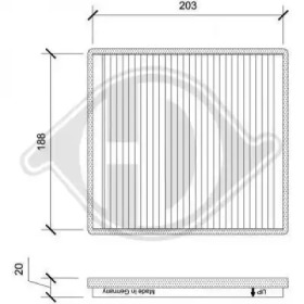 Фильтр DIEDERICHS DCI0200