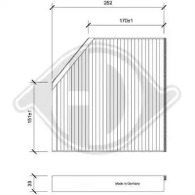 Фильтр DIEDERICHS DCI1212