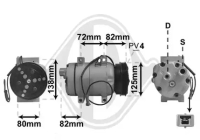 Компрессор DIEDERICHS DCK1038