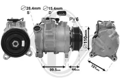 Компрессор DIEDERICHS DCK1133