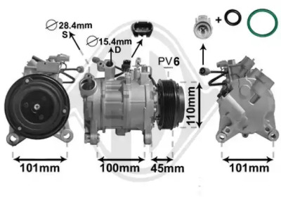 Компрессор DIEDERICHS DCK1138