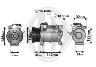 Компрессор DIEDERICHS DCK1152