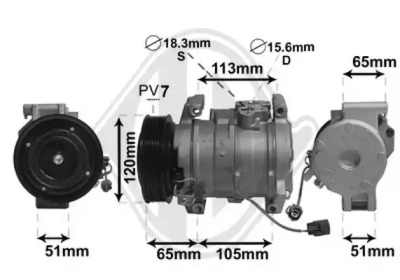 Компрессор DIEDERICHS DCK1309