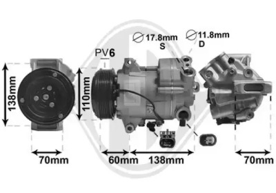 Компрессор DIEDERICHS DCK1437