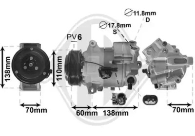 Компрессор DIEDERICHS DCK1439