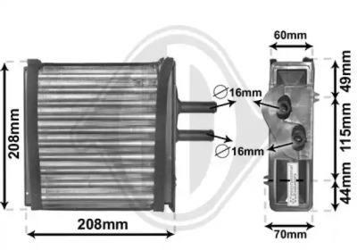 Теплообменник DIEDERICHS DCM1071