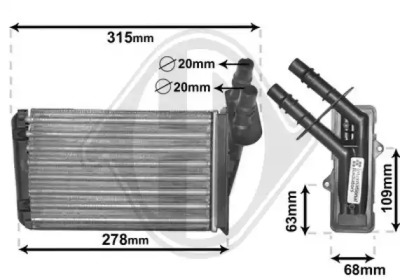 Теплообменник DIEDERICHS DCM1210