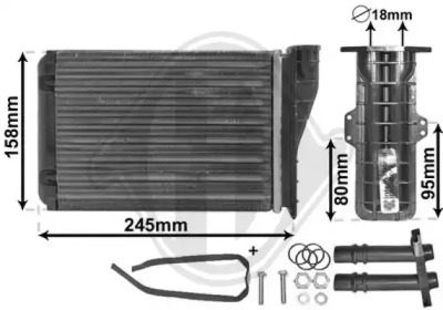 Теплообменник DIEDERICHS DCM1212