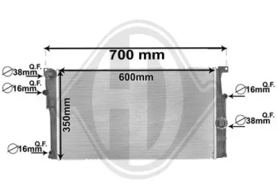 Теплообменник DIEDERICHS DCM1600