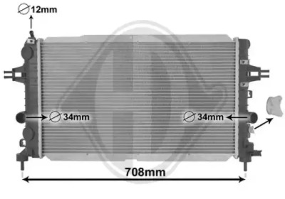 Теплообменник DIEDERICHS DCM2700