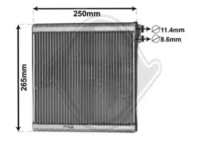 Испаритель DIEDERICHS DCV1043