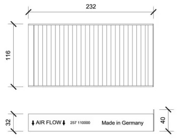 Фильтр DIEDERICHS DCI0257S