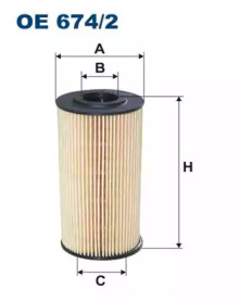 Фильтр FILTRON OE674/2