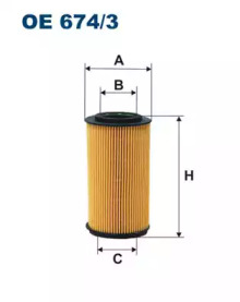 Фильтр FILTRON OE674/3