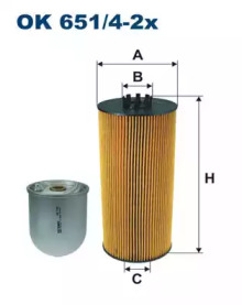 Фильтр FILTRON OK651/4-2x