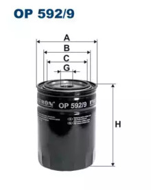 Фильтр FILTRON OP592/9