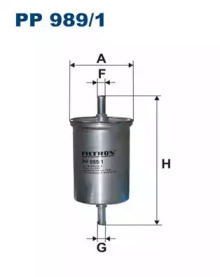 Фильтр FILTRON PP989/1