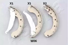 Комлект тормозных накладок ASHIKA 55-0W-W06